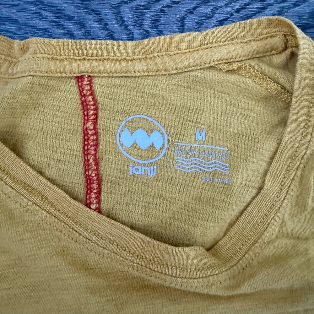 Janji Mustard Yellow Long Sleeve Tee - Picture 4 of 9